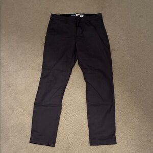 Old Navy Dark Grey Chinos. 29x30 slim fit. Flex tech wear. Cooling dress pants